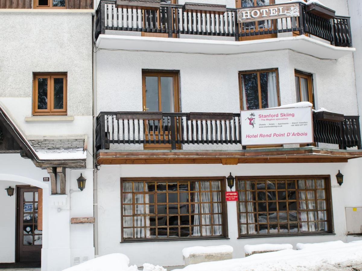 Hotel Rond Point D Arbois Megève Exterior foto