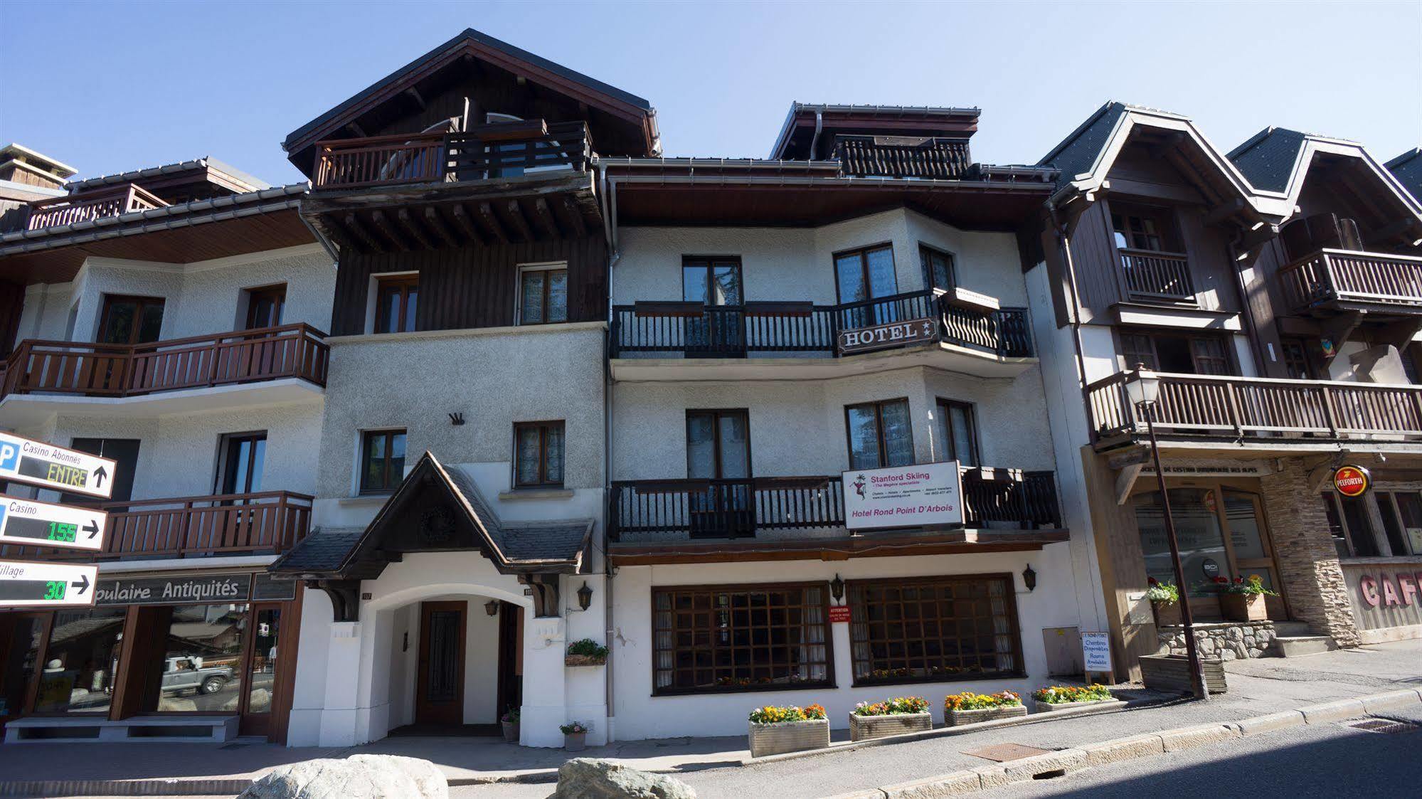 Hotel Rond Point D Arbois Megève Exterior foto